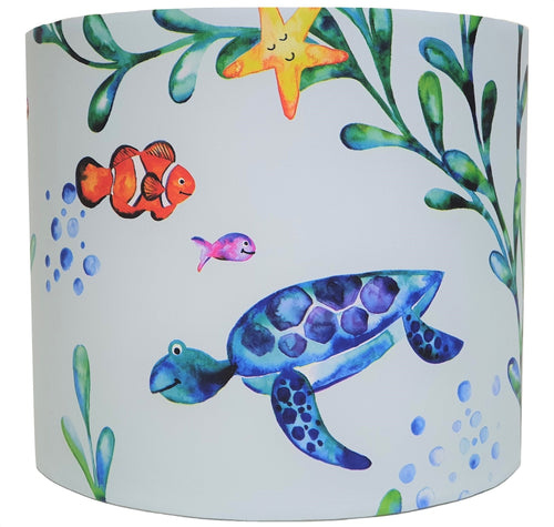 sea creatures lampshade