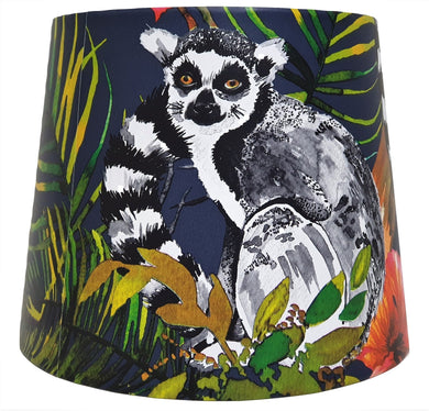 Blue Lemur Table Lamp Shade